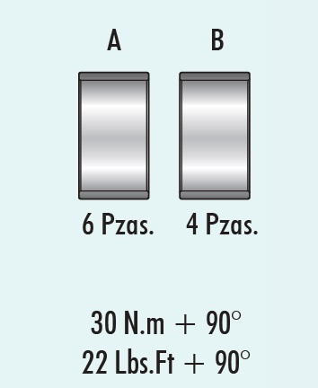 COJINETES DE BIELA MORESA